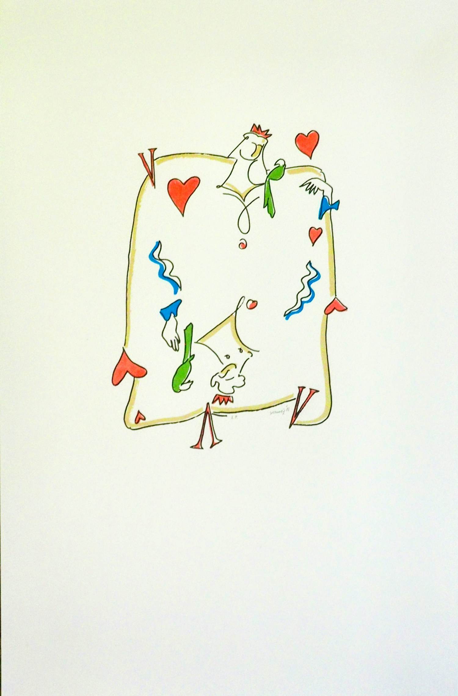 Hans Verweij - Vier vrouwen twee zeefdrukken kopen? Bied vanaf 20!