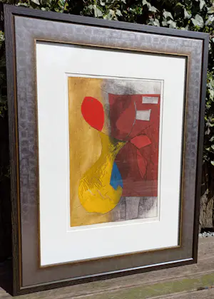 Duck Sung Kang - Semi-abstract stilleven, aquatint ets (mooi ingelijst) kopen? Bied vanaf 95!