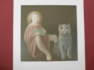 Leonor Fini - La Fille et le Chat kopen? Bied vanaf 35!