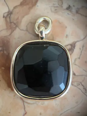 AcheterPomellato Victoria hanger 18k geelgouden extra grote jethanger? Enchérissez de 1100!