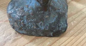 Srja Schoffelen - Sierlijk bronzen beeld van een zwangere vrouw kopen? Bied vanaf 350!