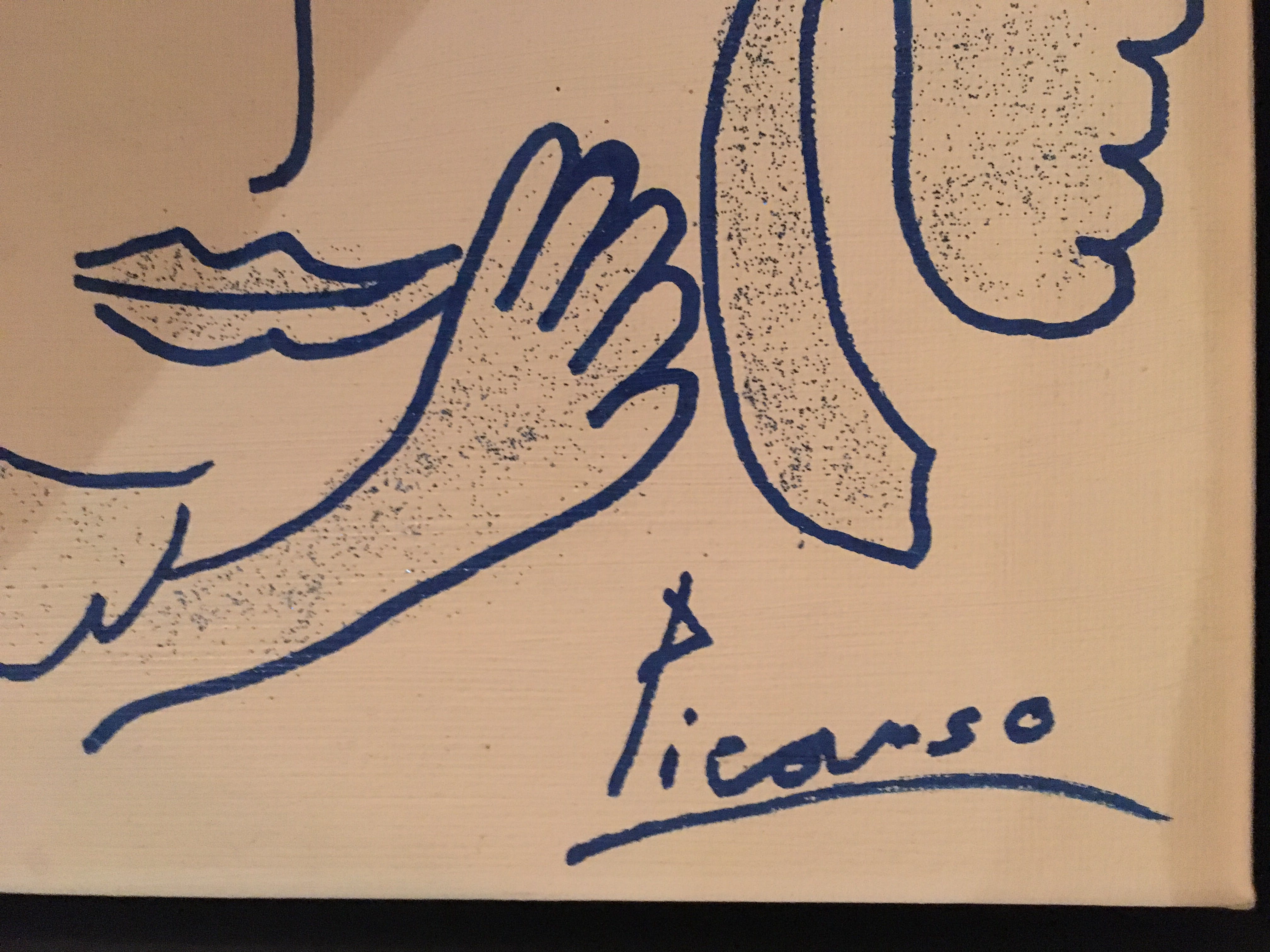 Geert Jan Jansen - Vrouwengezicht met vogel picasso kopen? Bied vanaf 150!