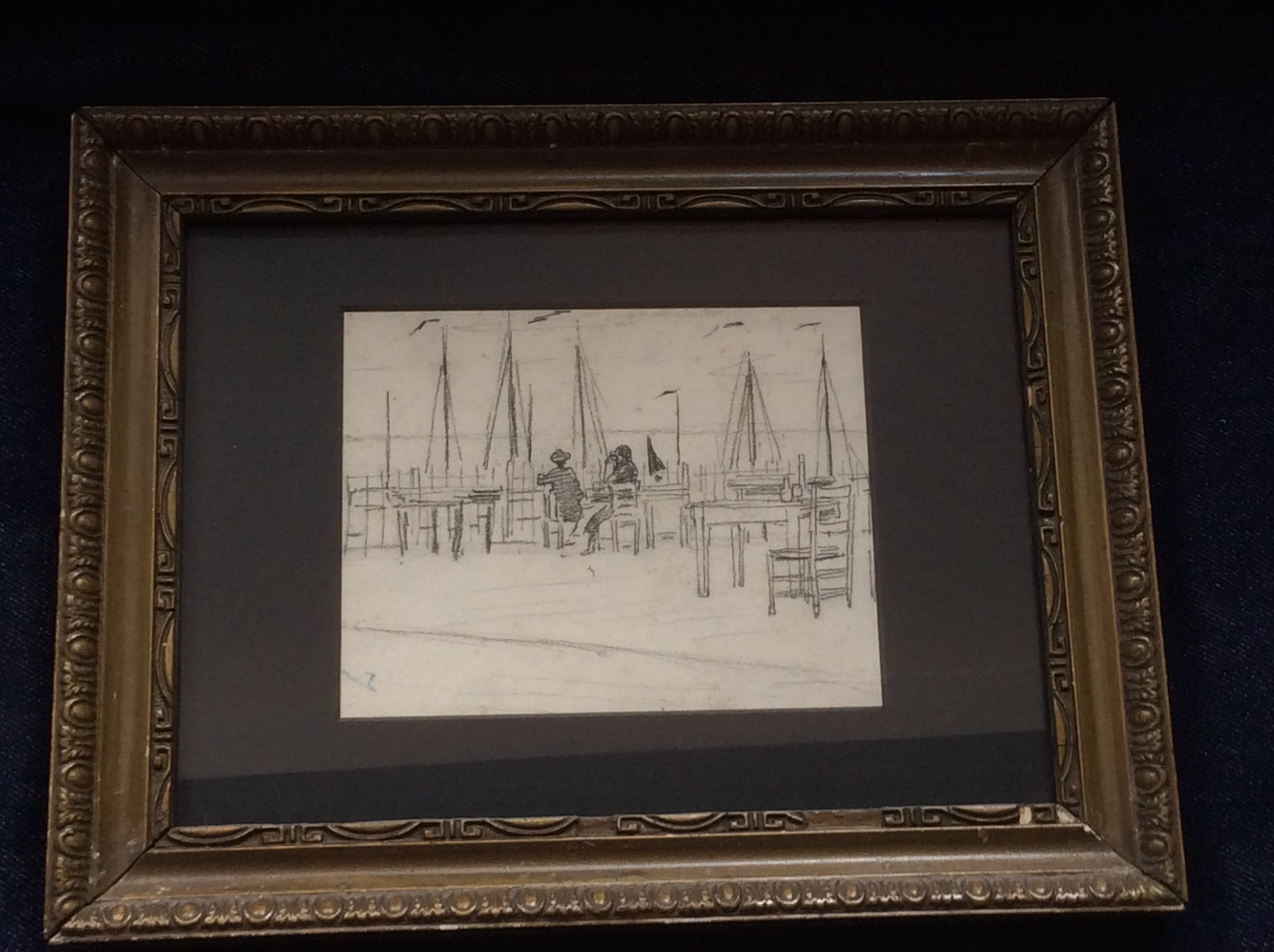 Anton Mauve (sr.) - Terras van Hotel Zeerust te Scheveningen kopen? Bied vanaf 375!