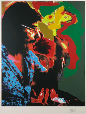 Karel Appel - Friday uit de serie Seven Summer Days - Ingelijst kopen? Bied vanaf 1!