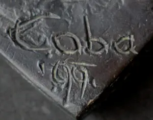 Coba Koster - Bronzen sculptuur: Eend - 1999 kopen? Bied vanaf 995!