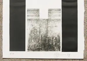 Jan Bernard Meinen - Ets - Ruimte compositie II kopen? Bied vanaf 35!