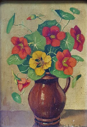 Huibert Schallenberg - Stilleven met bloemen kopen? Bied vanaf 115!