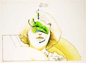 Pat Andrea - Litho, HE verkocht voor € 80!