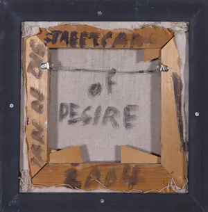 Jan de Bie - Acryl op doek, Streetcar of Desire - Ingelijst kopen? Bied vanaf 250!