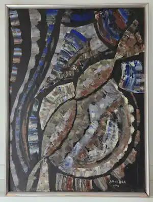 Buy Onbekend - Abstract. Gouache.? Bid from 35!