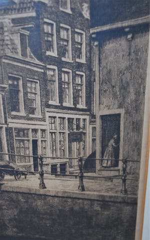 Dirk Harting - Ets - Staalstraat, Amsterdam kopen? Bied vanaf 45!