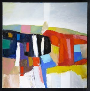 Philip Vencken - Olieverf op doek, Irish landscape III (Groot) kopen? Bied vanaf 100!