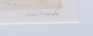 Hans Vanhorck - Litho, The Guest - Ingelijst kopen? Bied vanaf 1!
