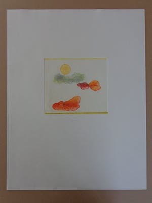 Eduard Flor - FIGURATIE / KLEURETS / 65x50cm / SIG kopen? Bied vanaf 40!