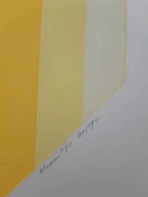 Ronald Abram - Abstracte compositie kopen? Bied vanaf 25!