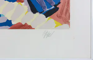 Karel Appel - Zeefdruk op papier, Beesten- Ingelijst kopen? Bied vanaf 400!