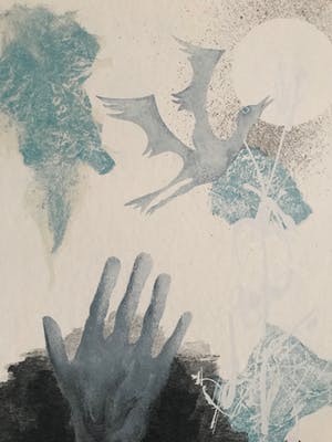 Jan Vaerten - Kleurenzeefdruk - oplage 23/125 - 1978 - Gesigneerd kopen? Bied vanaf 45!