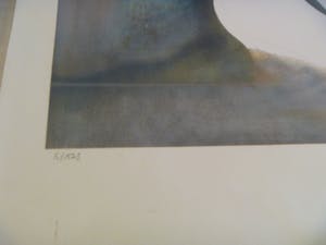 Guy Ribes - Titel: Nu. (Naaktmodel) : Lithografie in prachtige pasteltinten kopen? Bied vanaf 55!