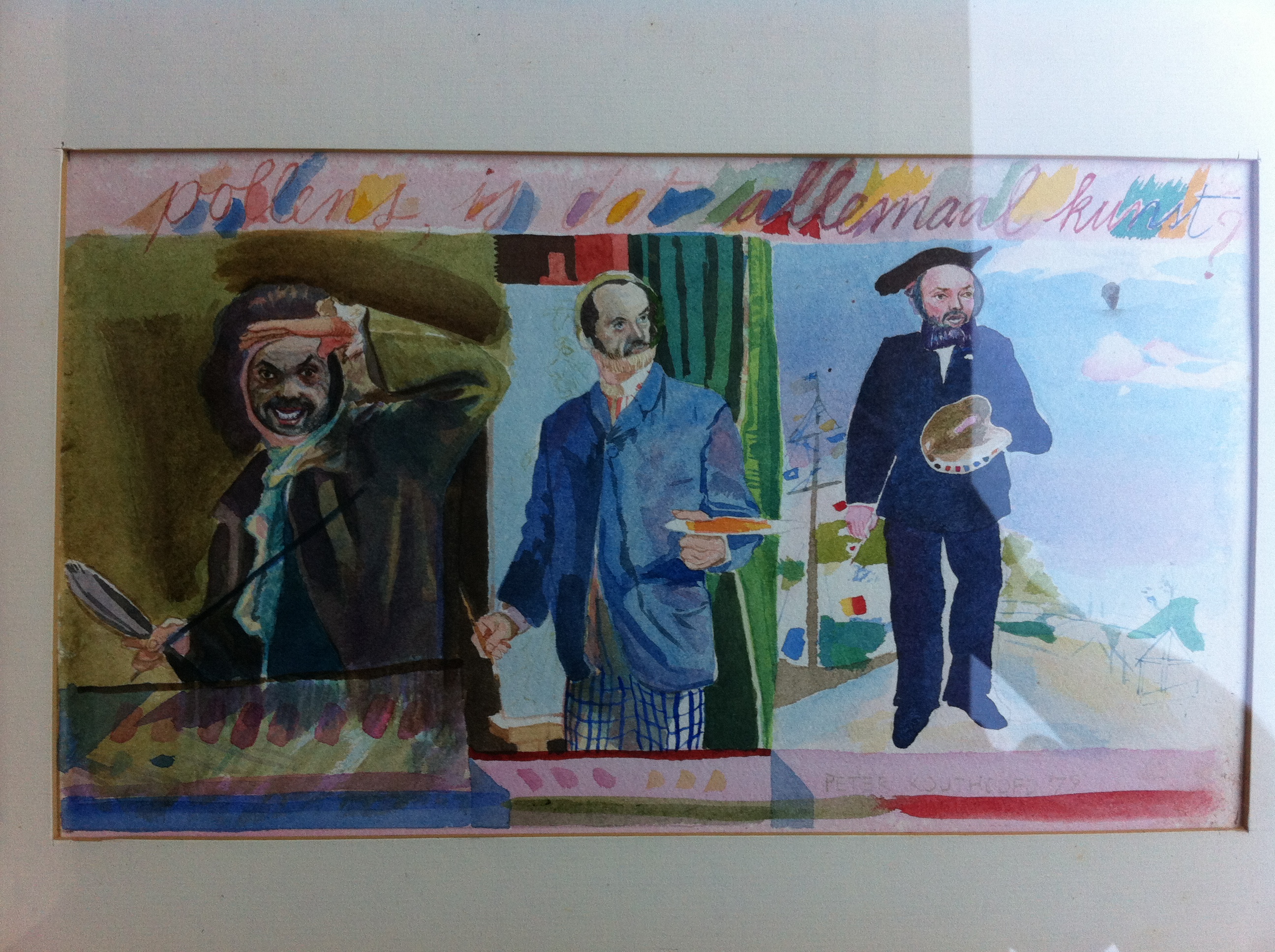 Peter Kouthoofd - Pollens is dit allemaal kunst. kopen? Bied vanaf 70!