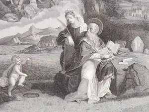 Benvenuto Tisi da Garofalo - THE VISION OF ST. AUGUSTINE kopen? Bied vanaf 15!