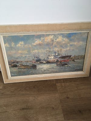 Joop Molenaar - Olieverf op doek, handgesigneerd kopen? Bied vanaf 150!