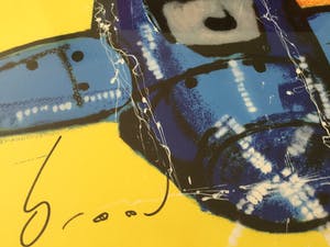 Herman Brood - Touch Down - Zeefdruk - EA “ Épreuve d’Artiste “ kopen? Bied vanaf 350!