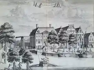 Caspar Commelin - Amsterdam, Oude zyds huys sitten huys - C Commelin - 1693 kopen? Bied vanaf 50!