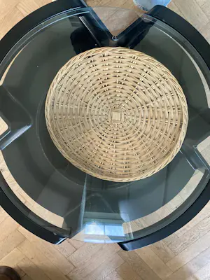 Jean Maneval - Space Age UFO salontafel Curver, by Jean Maneval kopen? Bied vanaf 1100!