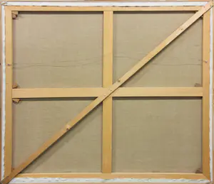 Janus Nuiten - Olieverf op doek, Berglandschap Frankrijk- Ingelijst kopen? Bied vanaf 200!