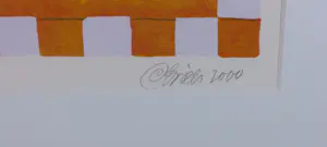 Clemens Briels - Zeefdruk, My work is my - Ingelijst kopen? Bied vanaf 100!