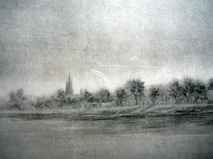 Riek Wesseling - Rivier -droge naald gravure- kopen? Bied vanaf 60!