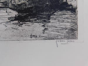 Frans Hens - Boat in the Harbor kopen? Bied vanaf 25!