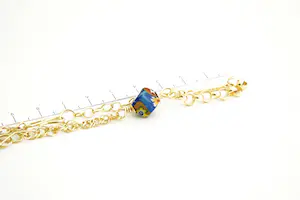 57 -  Lang  (60cm) Surinaams 18 Krt gouden zg. Alla Kondre hals sieraad ketting kopen? Bied vanaf 830!