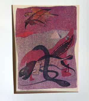 Harry van Kruiningen - Achnanton - 8 litho's totaal - zie foto’s verkocht voor € 120!