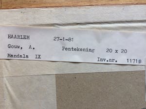 Andre Gouw - Mandala IX kopen? Bied vanaf 40!