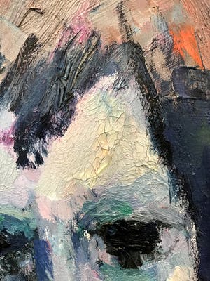 Karel Bleijenberg - Acryl op doek, Zonder titel - Ingelijst kopen? Bied vanaf 1000!