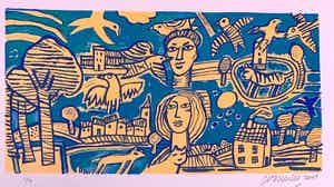 Corneille - Een zomer in Auvers-sur-Oise, het dorp van Van Gogh verkocht voor € 195!