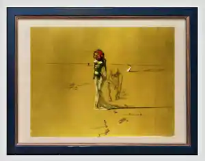 Salvador Dali - Woman with flower head verkocht voor € 200!