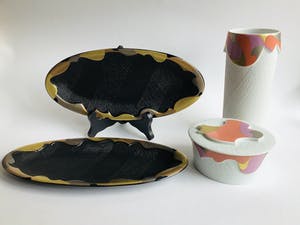 Johan van Loon - schalen, dekseldoos en vaas kopen? Bied vanaf 100!