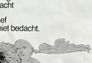 Co Westerik - Pentekening en Ellen Warmond, gedicht JE BENT kopen? Bied vanaf 20!