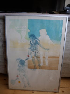 Leentje Linders - Ets en Blinddruk, Ad van Tage- Ingelijst kopen? Bied vanaf 35!