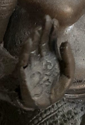 Niet of onleesbaar gesigneerd - Ganesha beeld brons toegesrijven aan 19e eeuw, uit Tibet kopen? Bied vanaf 1!