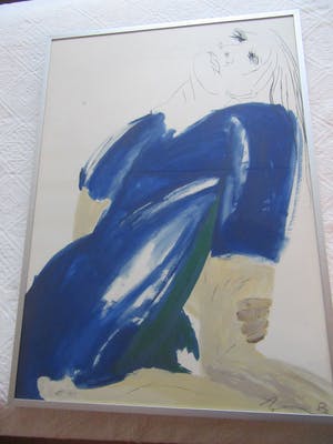 Jacqueline de Jong - De blauwe dame kopen? Bied vanaf 60!