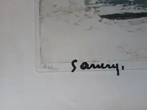 Roger Hebbelinck - Winterlandschap aan de Leie kopen? Bied vanaf 50!