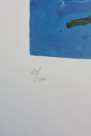 Albert Niemeyer - Zeefdruk 200 ex, gesigneerd en gedateerd '89 (groot) kopen? Bied vanaf 40!