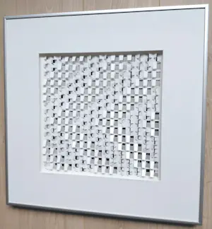 Jan Willem van Swigchem - Splitlevel II, papier reliëf (mooi ingelijst) kopen? Bied vanaf 495!