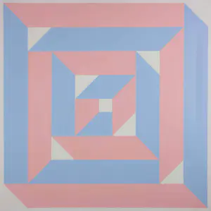 Aart J. Leemhuis - Acryl op doek, Kompositie - Ingelijst kopen? Bied vanaf 70!