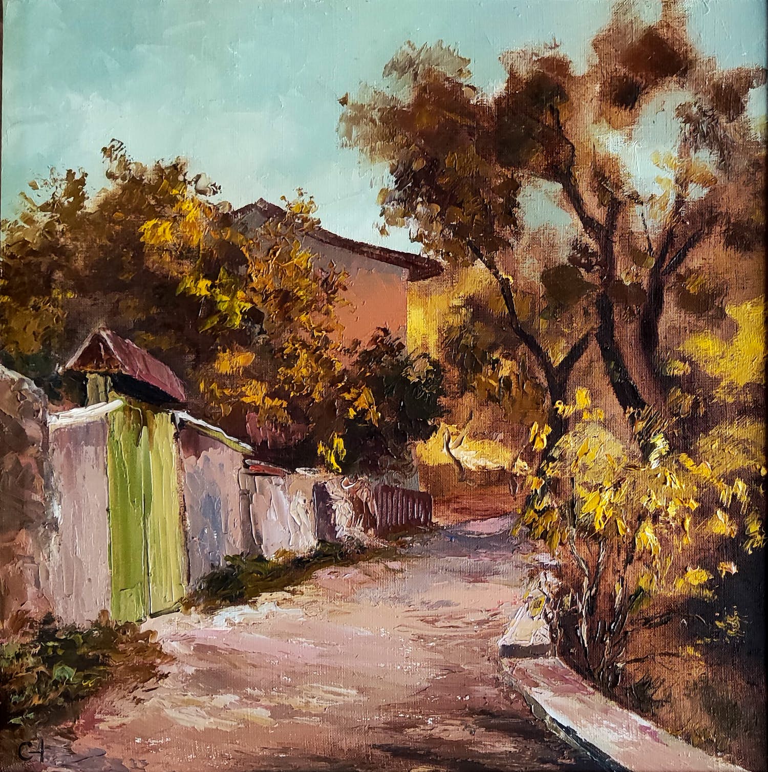 Aleksandr Safonov - Herfst op de Krim (Krimskaja Osen) verkocht voor € 125!