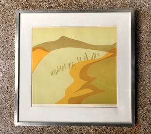 Harr Scheffer - Zomerlandschap - Handgesigneerd / Kleine Oplage kopen? Bied vanaf 45!