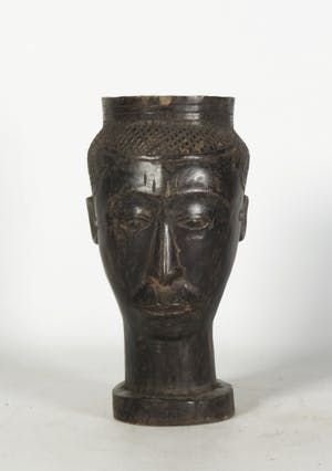 Kuba - Hout, Palmwijnbeker met oor kopen? Bied vanaf 1!